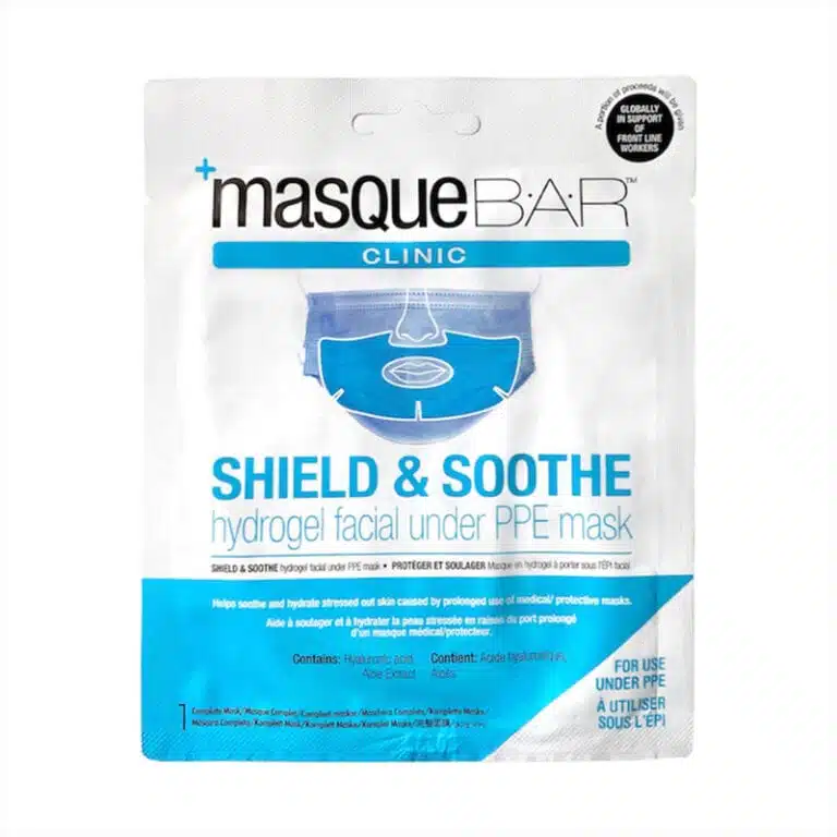 Masque Bar Shield & Soothe PPE mask