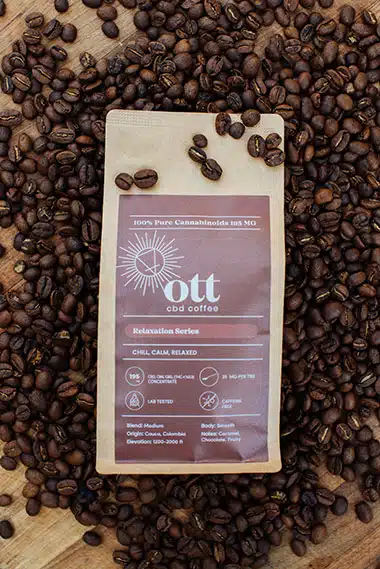 Package of Ott CBD Coffee