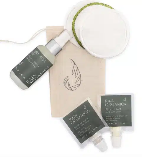 Rain Organica Skincare Essential Travel Kit ($40)