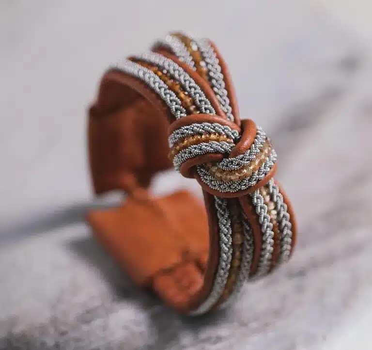 Singita Boutique & Gallery Leather Braided Bracelets ($360)