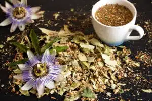 Herbs like passionflower are good for healing