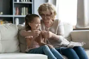 Knitting for generational wellness