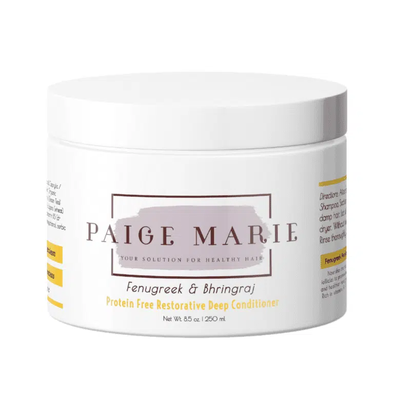 Paige Marie Haircare Fenugreek and Bhringraj Protein Free Restorative Deep Conditioner ($18.99)