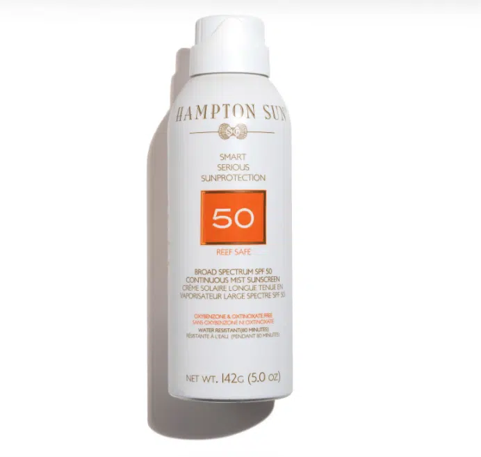 Hampton Sun SPF 50 Mineral Mist ($32)
