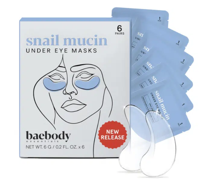 baebody Snail Mucin Under Eye Masks ($19.95 for six pairs)