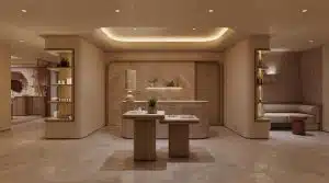 Spa reception at Six Senses Milan