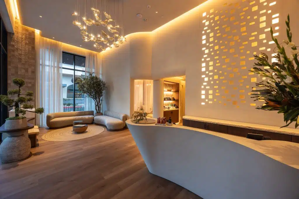 BluSONIL reception and relaxation lounge