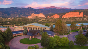 Personalized wellness retreat at Garden of the Gods Resort, overlooking Pikes Peak