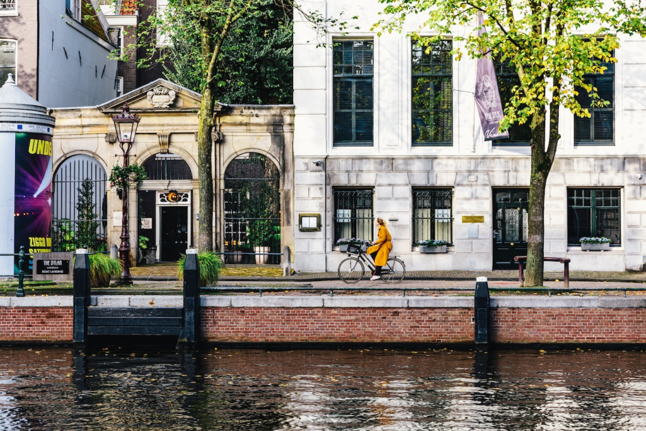 Canal side living courtesy of The Dylan Amsterdam