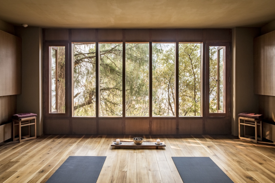 Amankora Bhutan – Spa Wellness Aman Spa Punakha Spa yoga and movement studio
